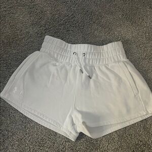 Women's Under Armour White Drawstring Shorts
